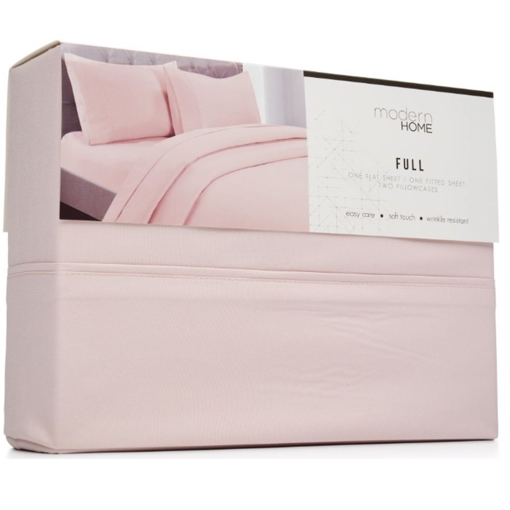 Microfiber  Four Piece Full Sheet Set